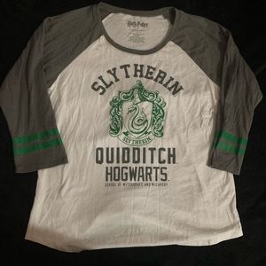 SLYTHERIN 🐍 Quidditch Baseball Tee